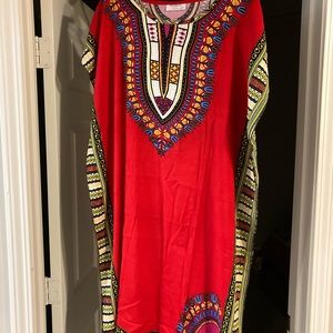 Long African dress